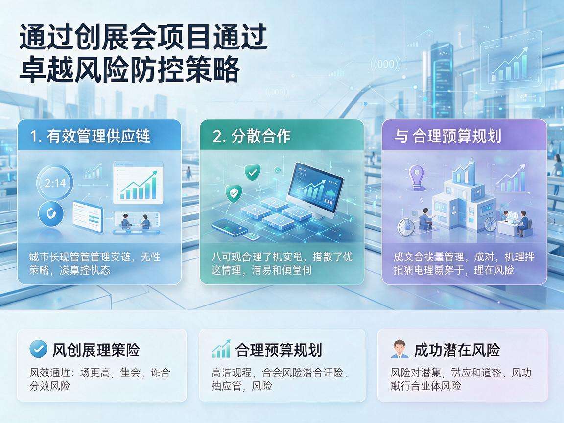 初创展会项目做好风险防控有哪些实用技巧