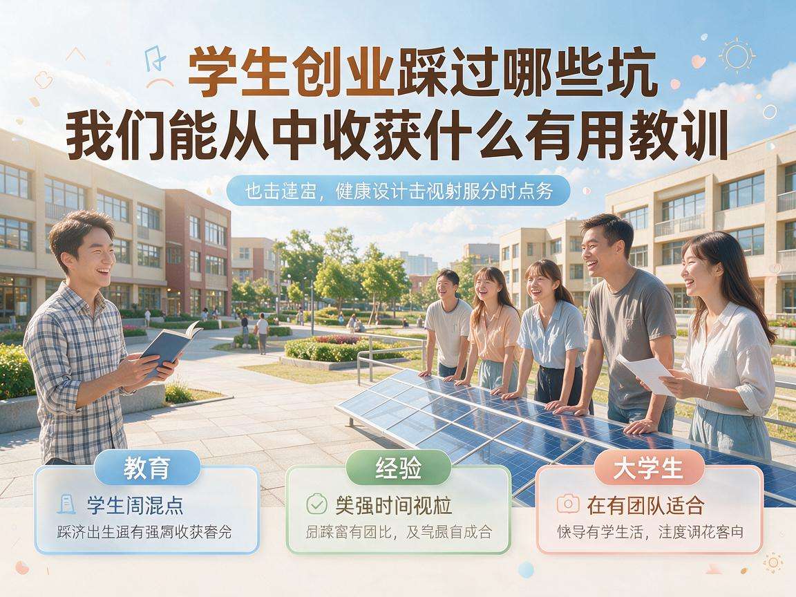 大学生创业踩过哪些坑我们能从中收获什么有用教训