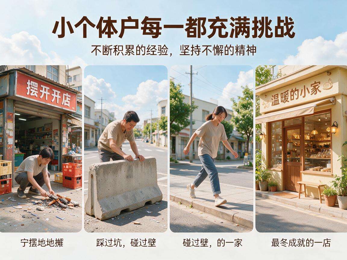 小个体户从摆摊到开店都踩过哪些不为人知的坑