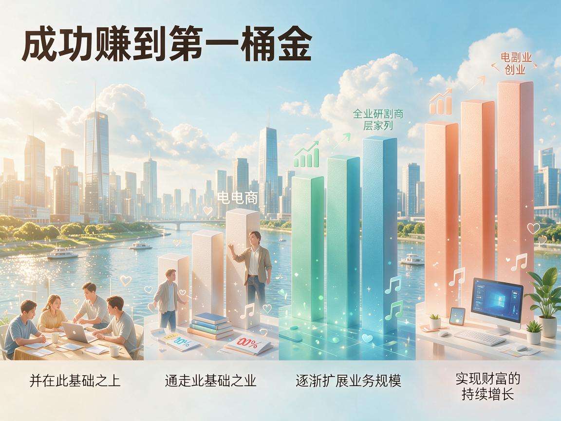 普通人想做副业电商创业真的能赚到第一桶金吗