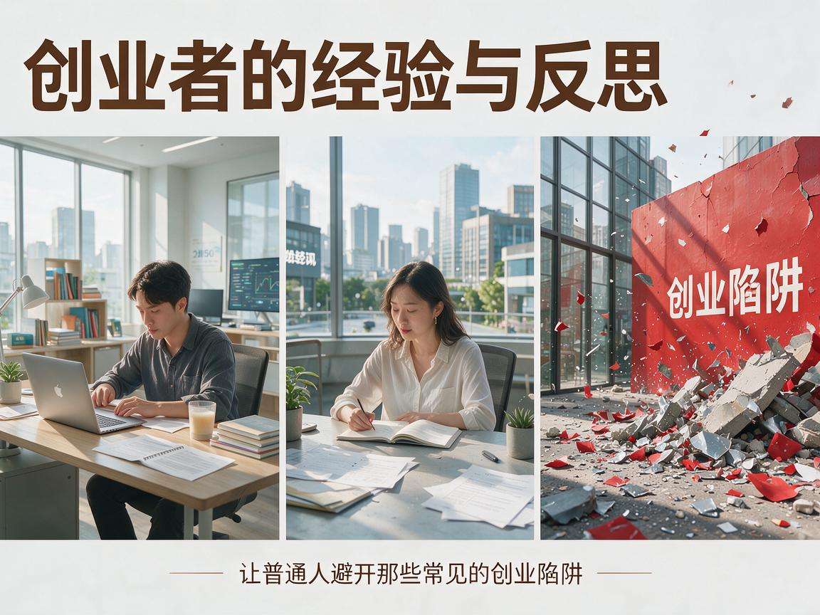 连续创业经验能给普通人避哪些创业路上的坑