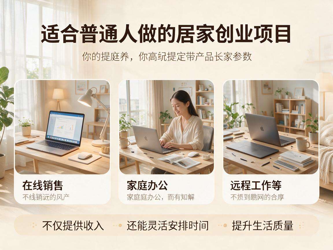 适合普通人做的居家创业项目都有哪些值得推荐