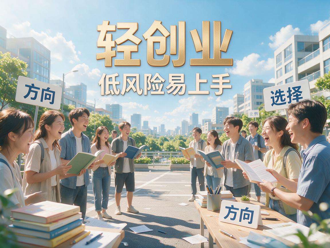 学生群体轻创业有哪些低风险易上手的方向可以选择