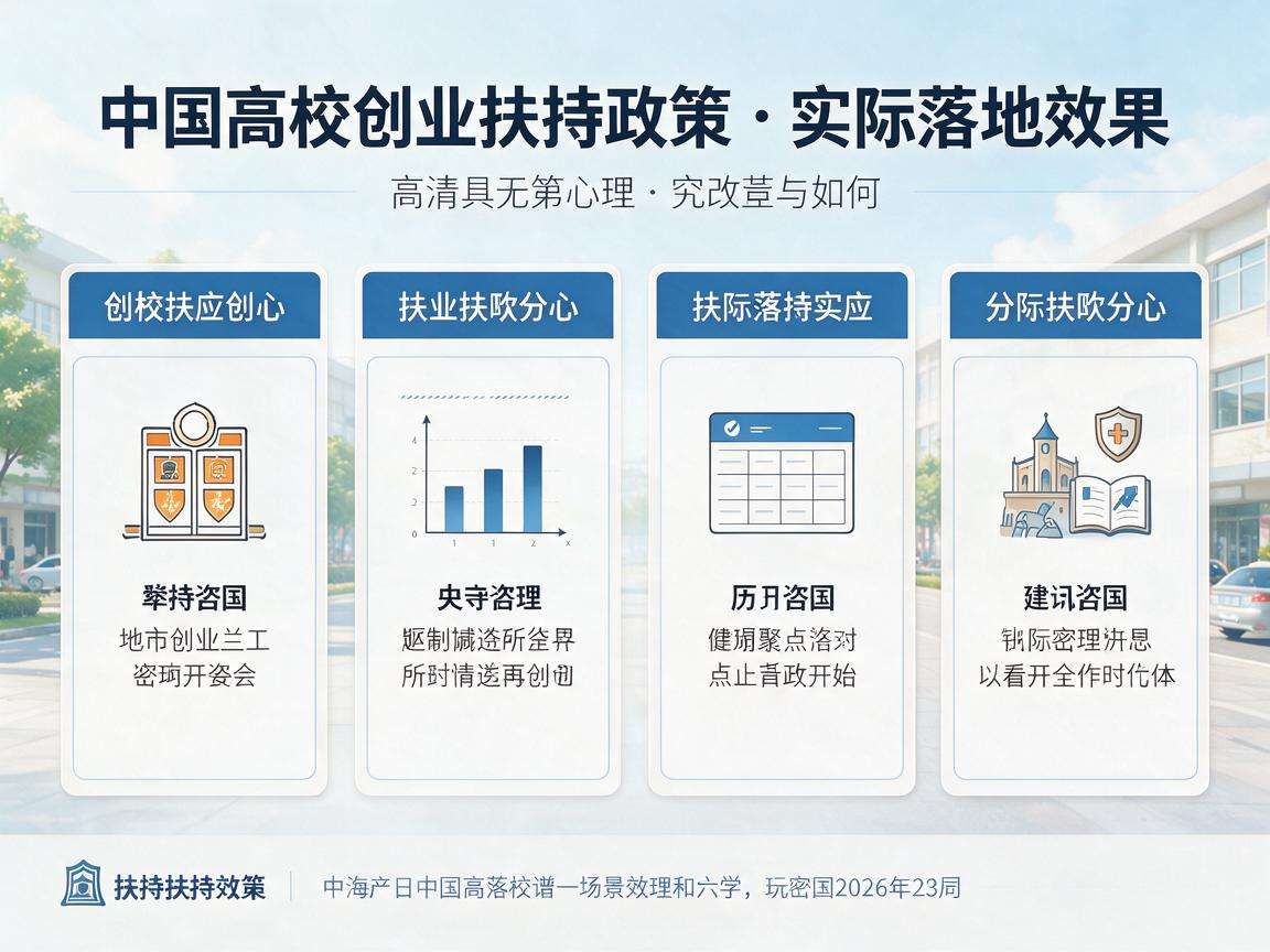 当前高校创业扶持政策实际落地效果究竟如何