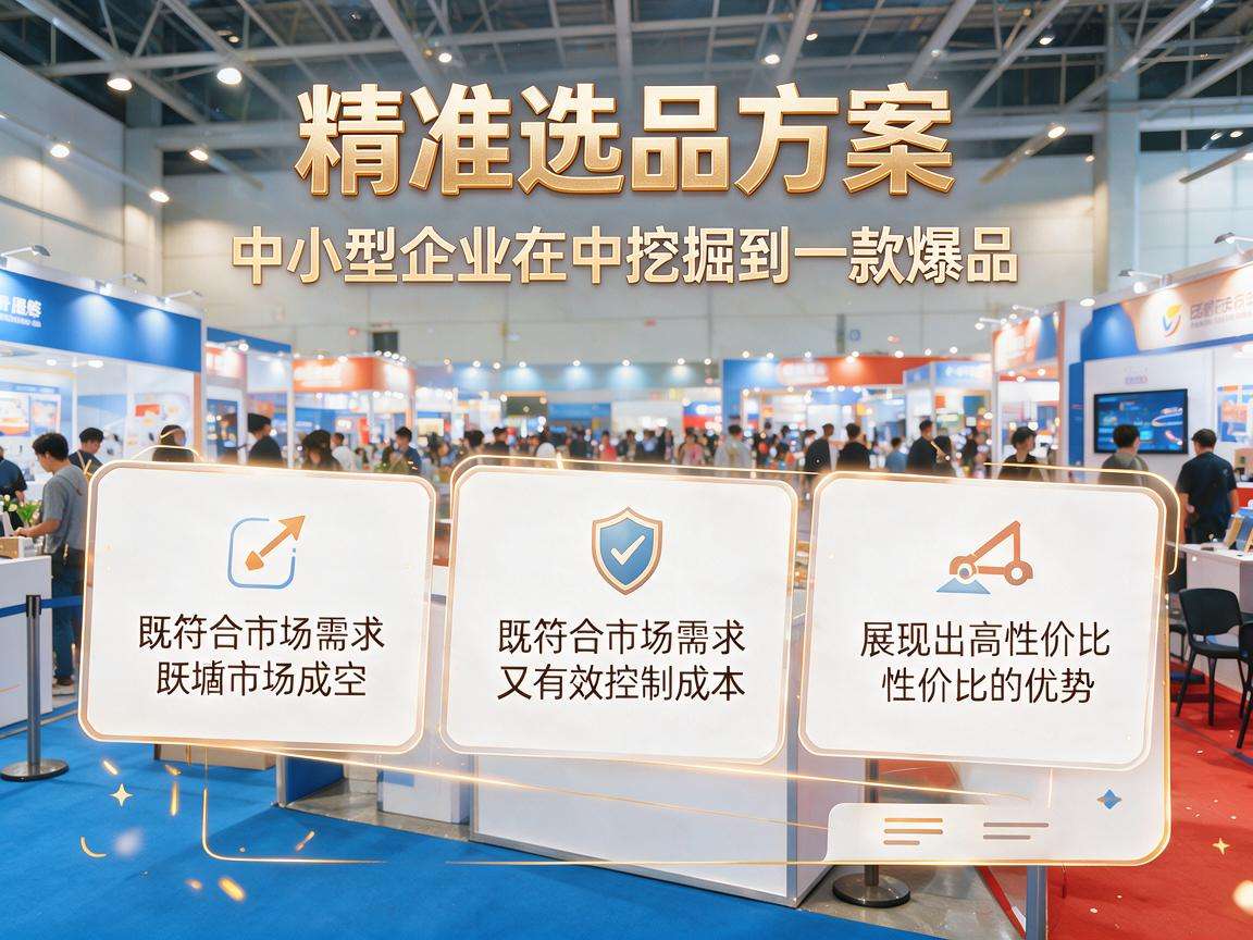 高性价比展会选品方案如何帮中小商家精准挖到爆品