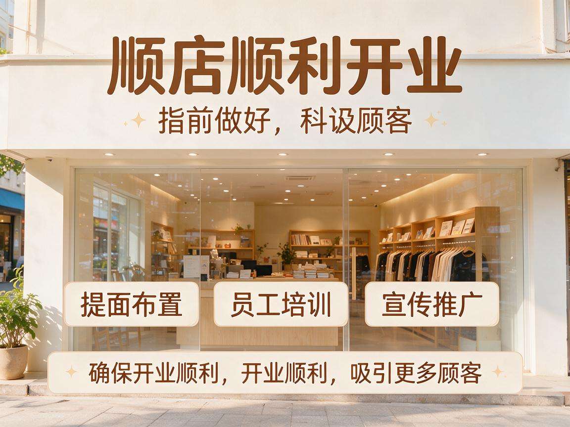 新店顺利开业都需要提前做好哪些准备步骤