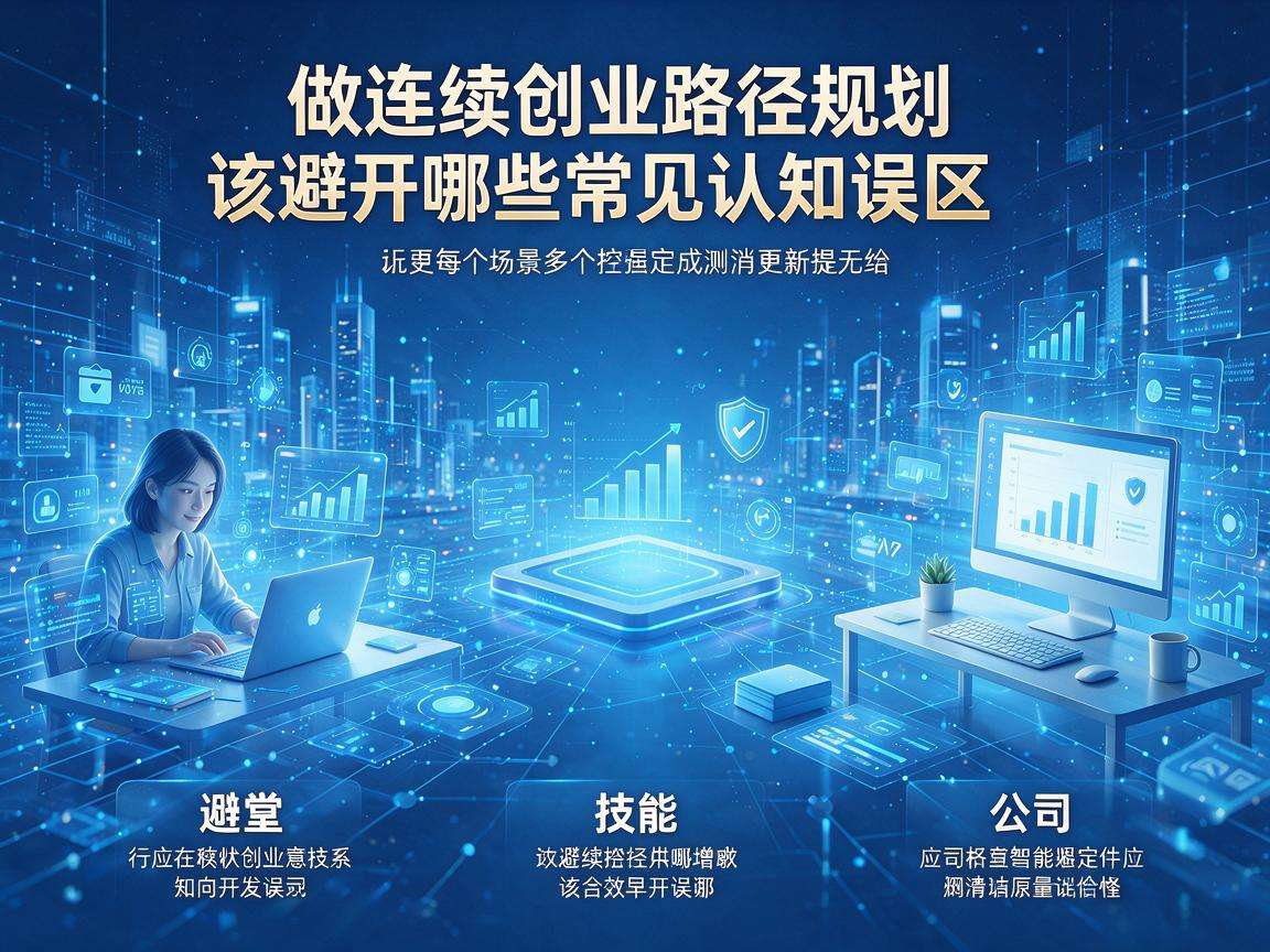普通人做连续创业路径规划该避开哪些常见认知误区