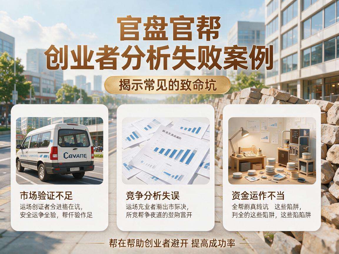 创业风险复盘官能帮创业者避开哪些易踩的致命坑