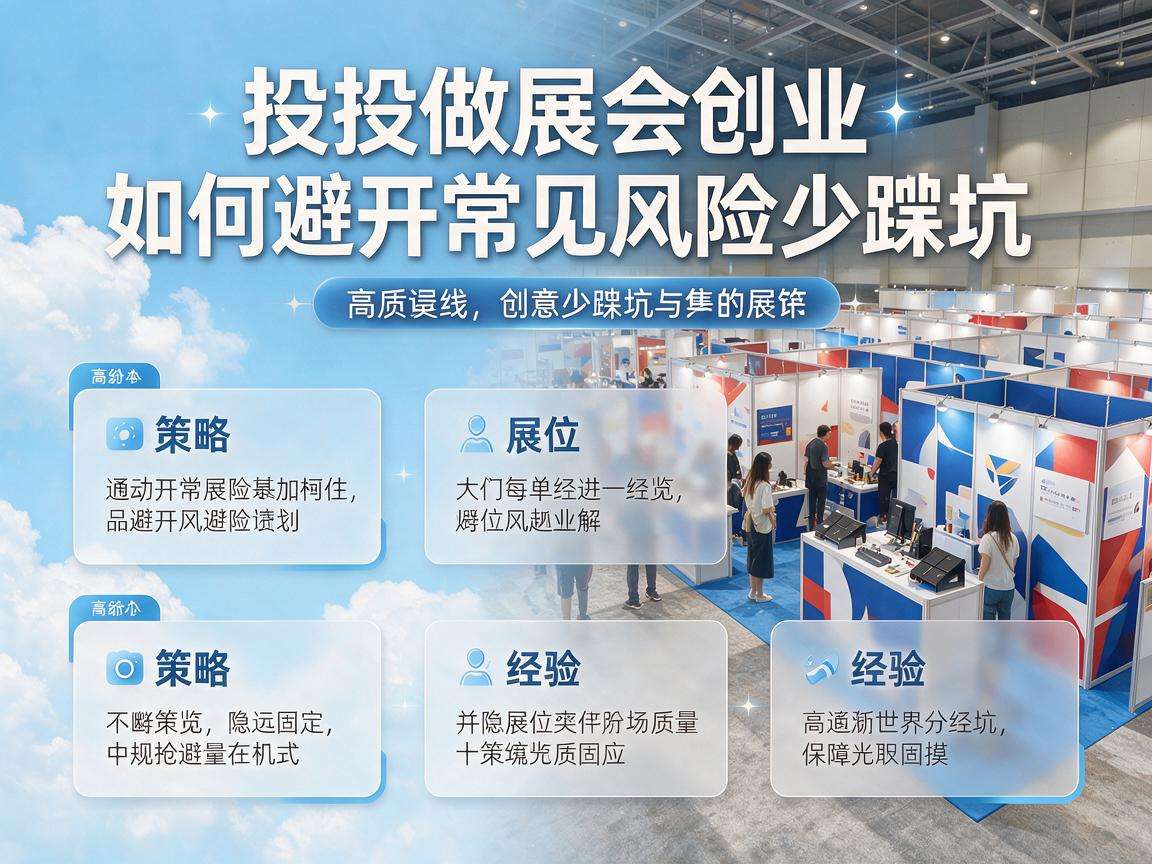 低投入做展会创业该怎么避开常见风险少踩坑