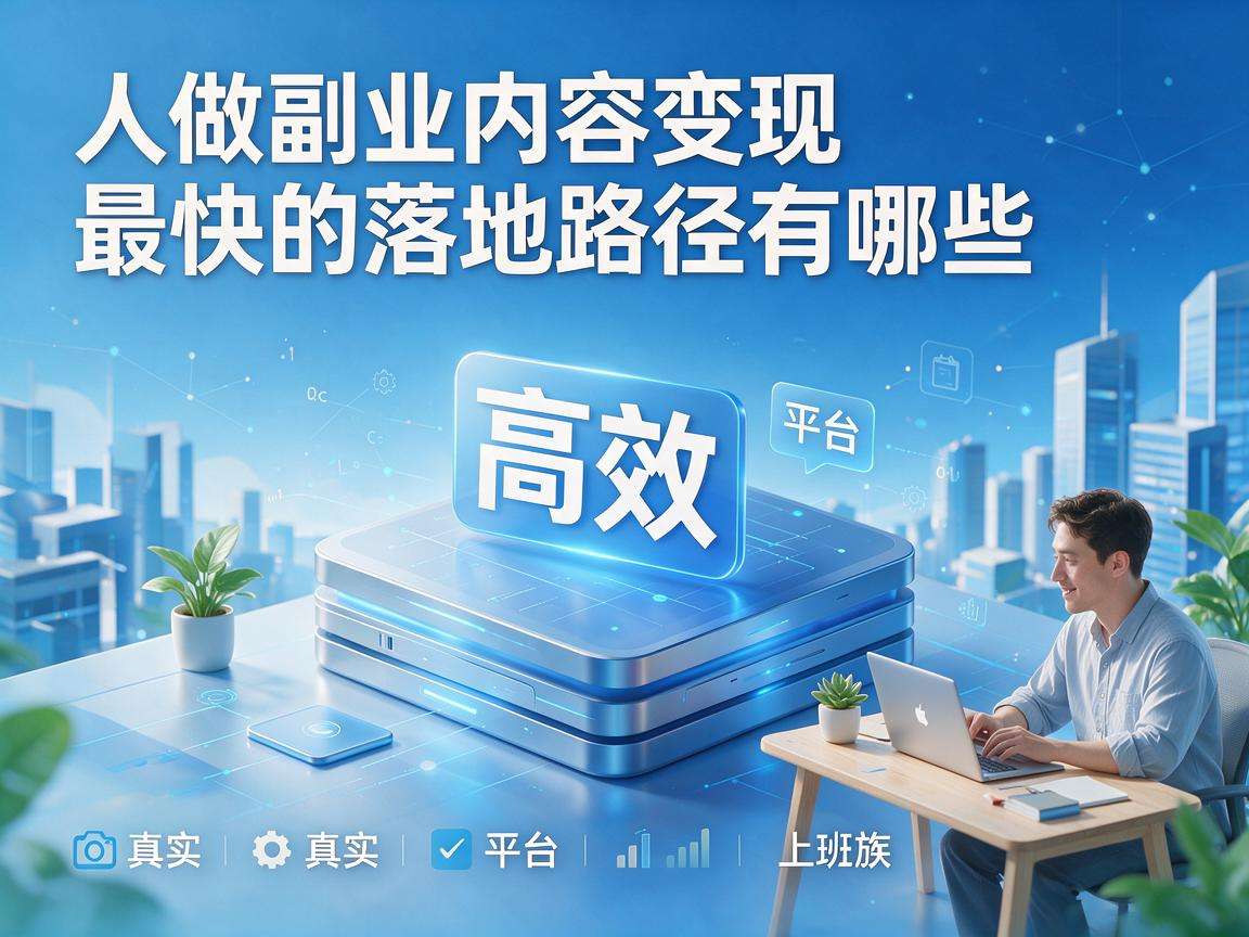 普通人做副业内容变现最快的落地路径有哪些