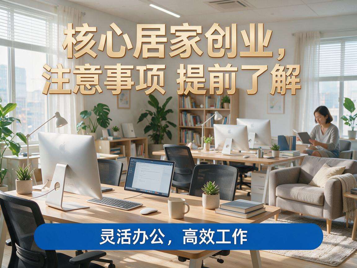 想要开启居家创业有哪些核心注意事项要提前了解