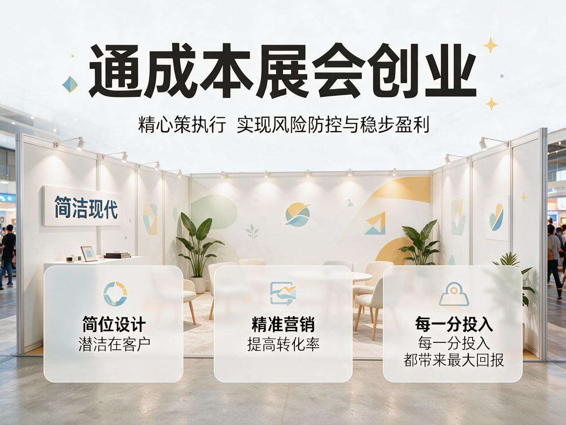 小成本展会创业该怎么做好风险防控实现稳步盈利