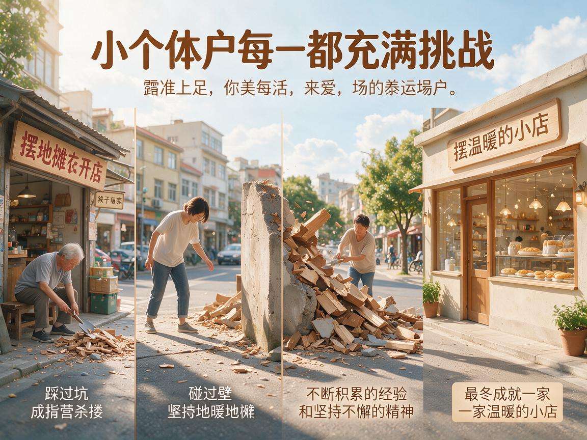 小个体户从摆摊到开店都踩过哪些不为人知的坑