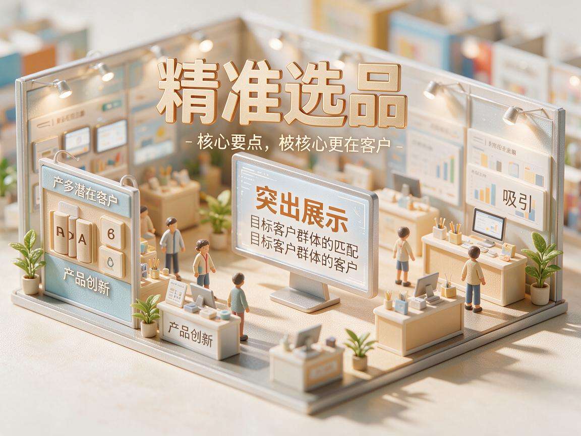 微型展会想精准获客选品要注意哪些核心要点