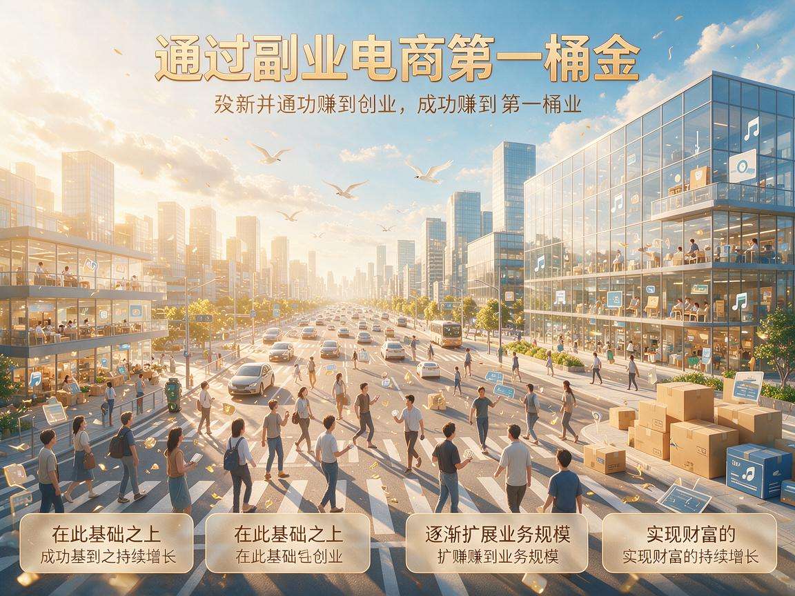 普通人想做副业电商创业真的能赚到第一桶金吗