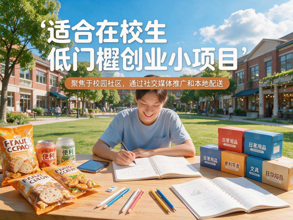 在校生适合操作的低门槛创业小项目都有哪些