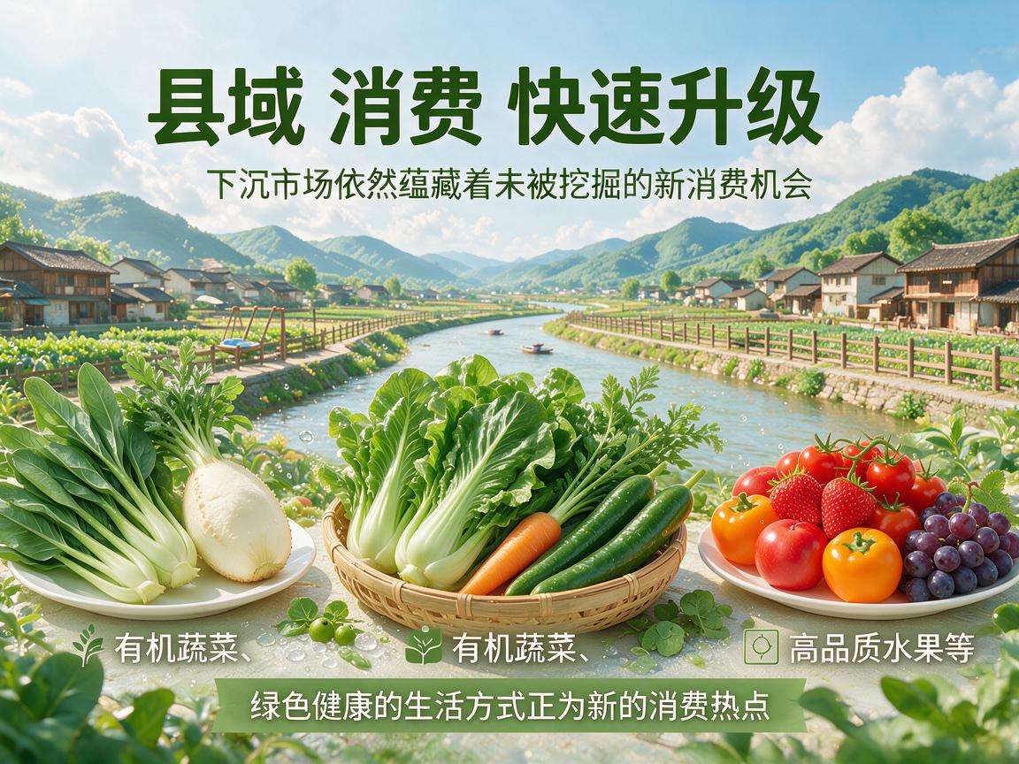 县域消费快速升级当下下沉市场还有哪些未被挖掘的新消费机会