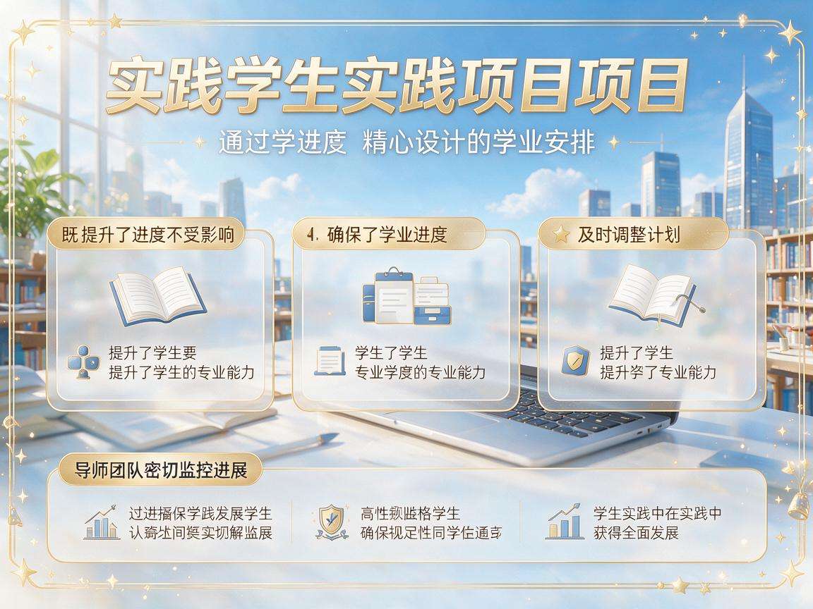 高校生实践项目如何平衡能力提升和学业安排