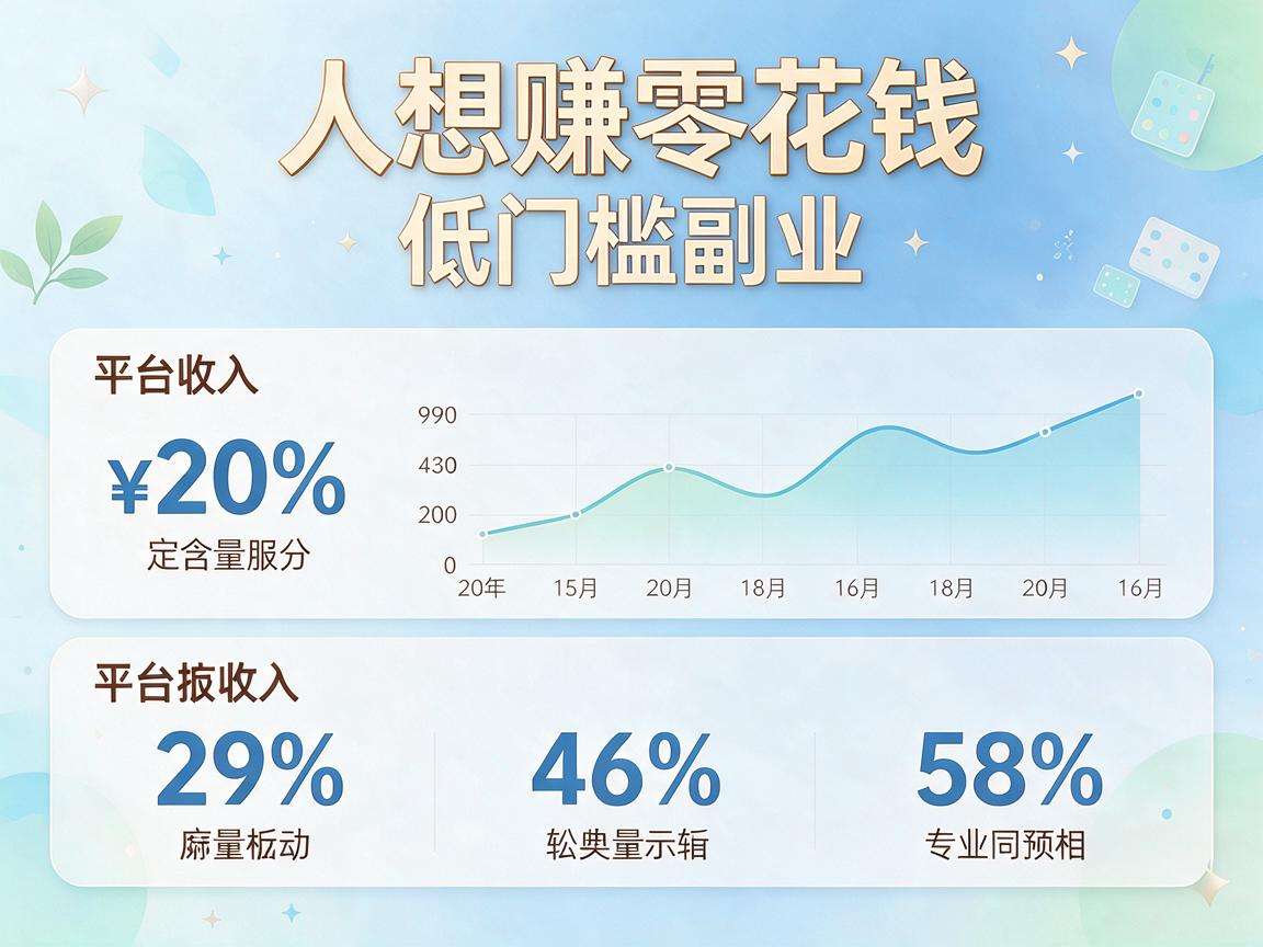 普通人想赚零花钱有哪些靠谱的低门槛副业可以选