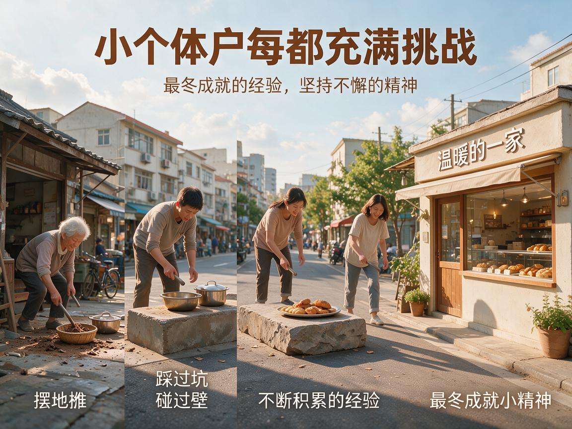 小个体户从摆摊到开店都踩过哪些不为人知的坑