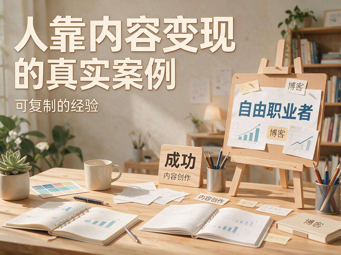 普通人靠内容变现的真实案例有哪些可复制的经验
