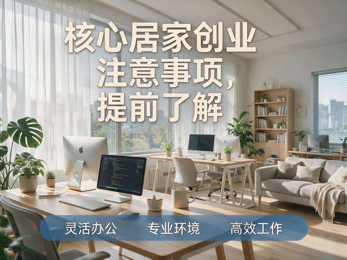 想要开启居家创业有哪些核心注意事项要提前了解
