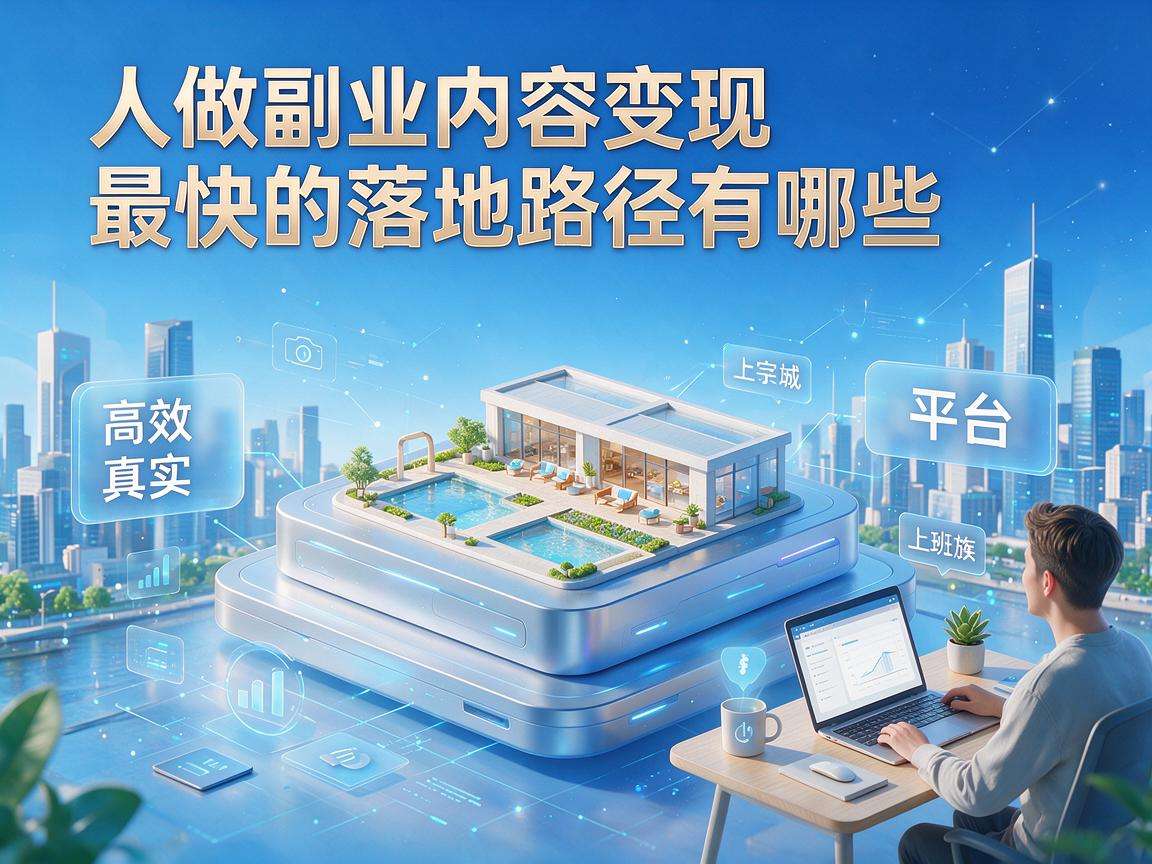 普通人做副业内容变现最快的落地路径有哪些