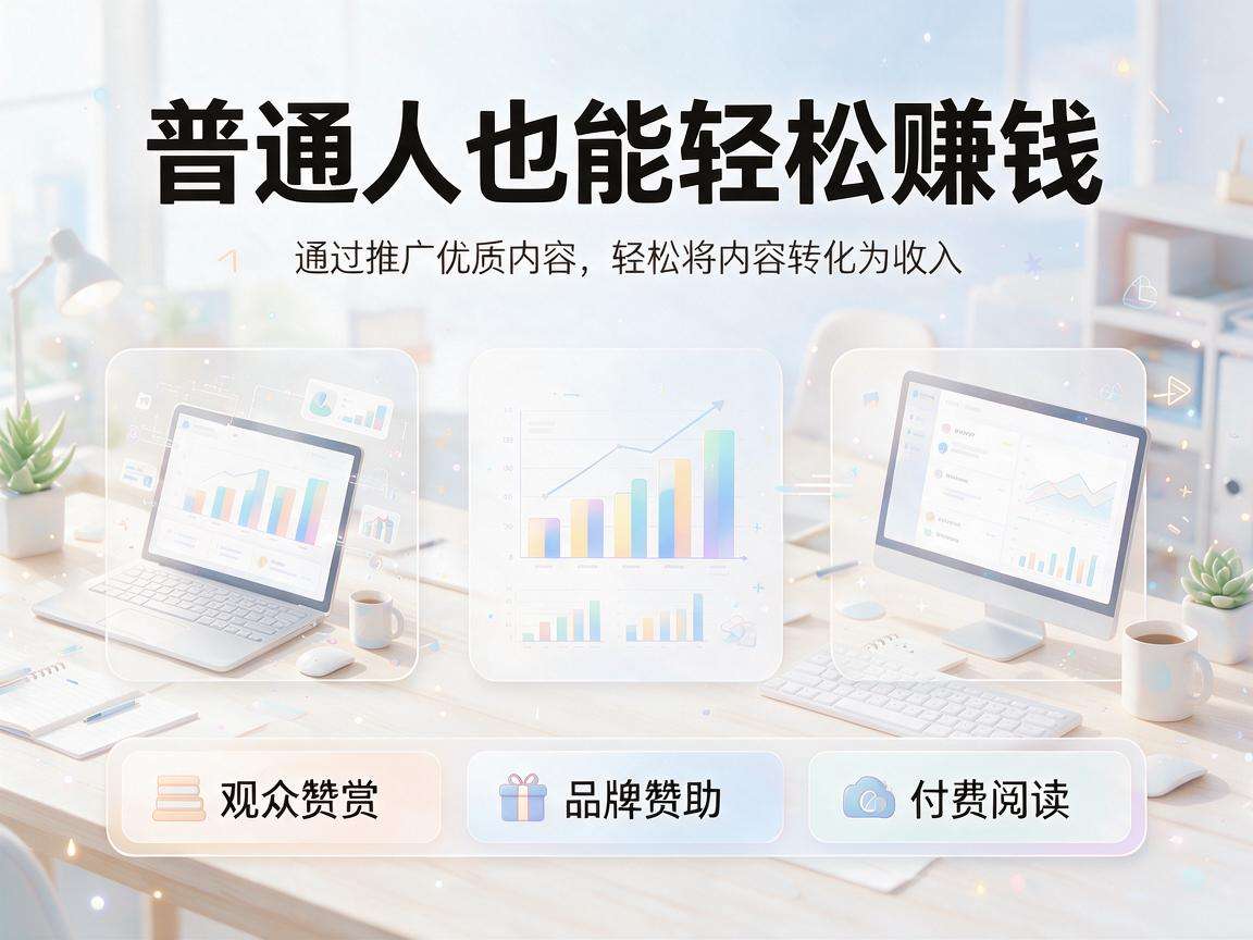 普通人做内容想赚钱都有哪些可落地的内容变现模式