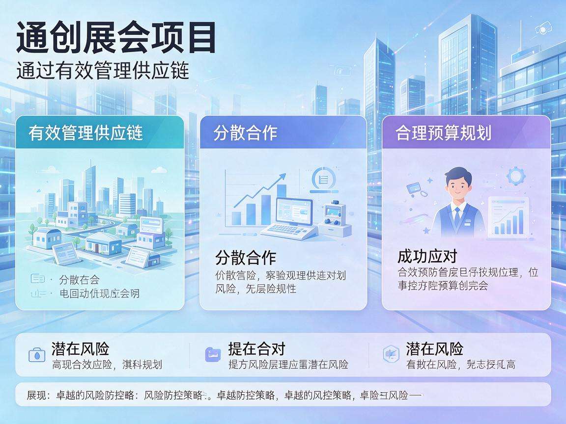 初创展会项目做好风险防控有哪些实用技巧