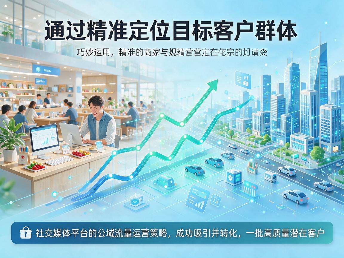 中小商家做公域流量运营怎么才能快速拿到精准客户
