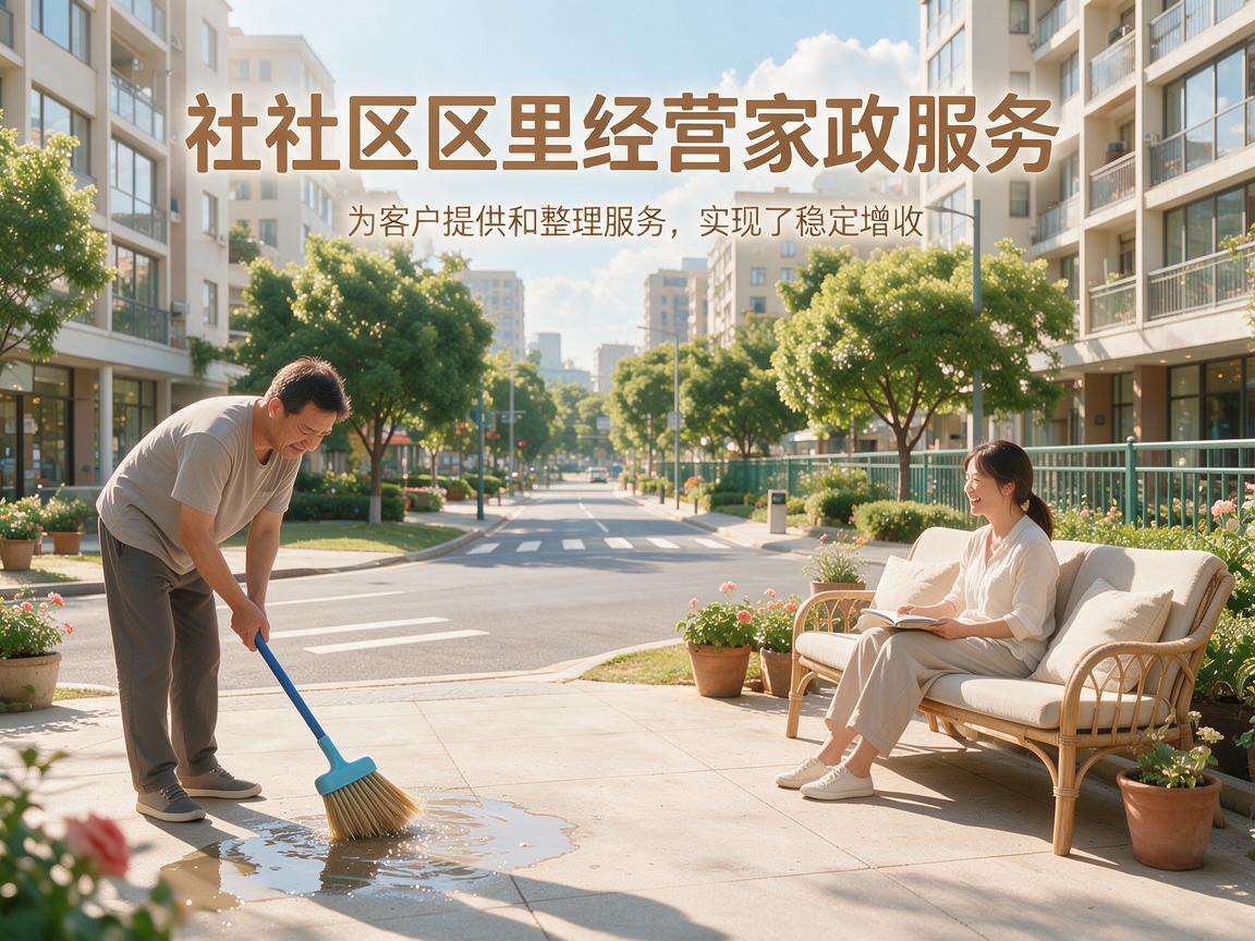 普通人在社区做家政创业真的能实现稳定增收吗
