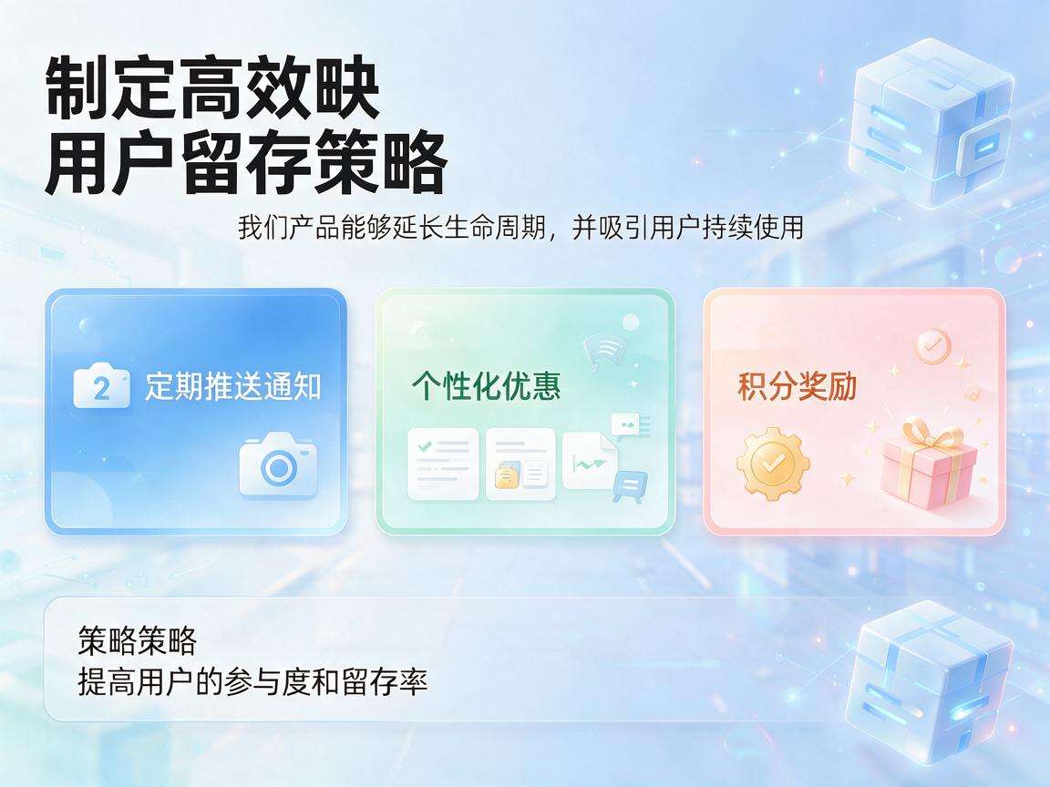 怎么制定高效用户留存策略才能真正拉长产品生命周期