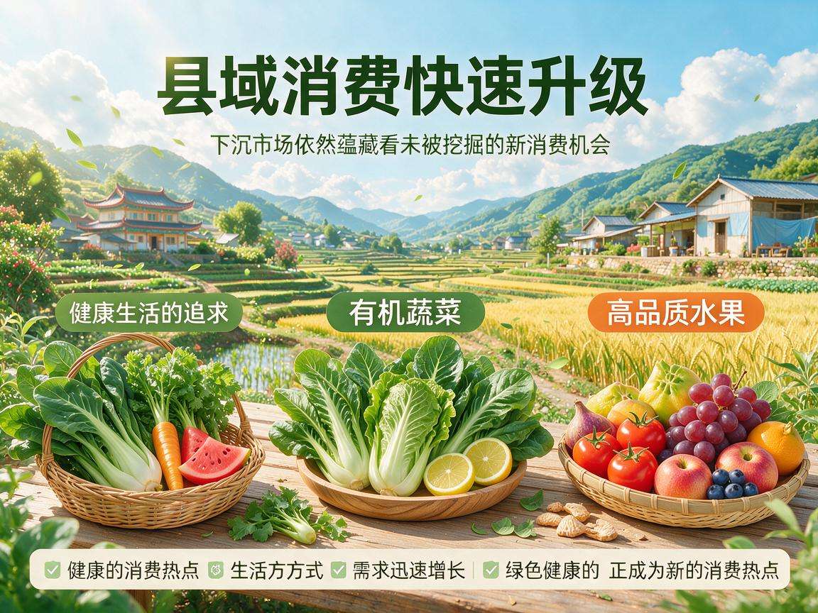 县域消费快速升级当下下沉市场还有哪些未被挖掘的新消费机会