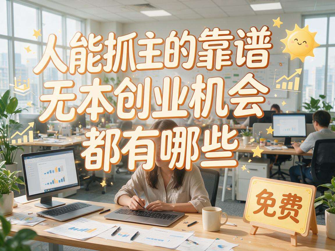 普通人能抓住的靠谱无本创业机会都有哪些