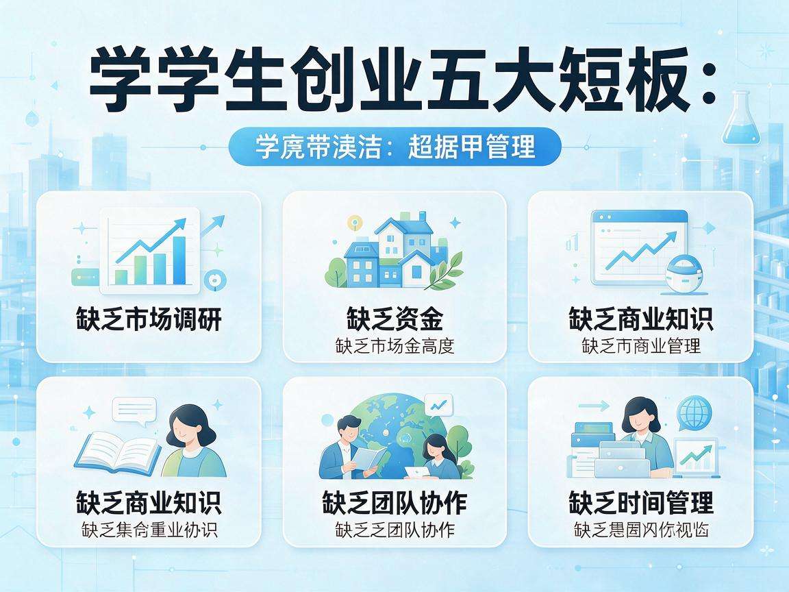大学生创业常见短板有哪些该怎么针对性补齐