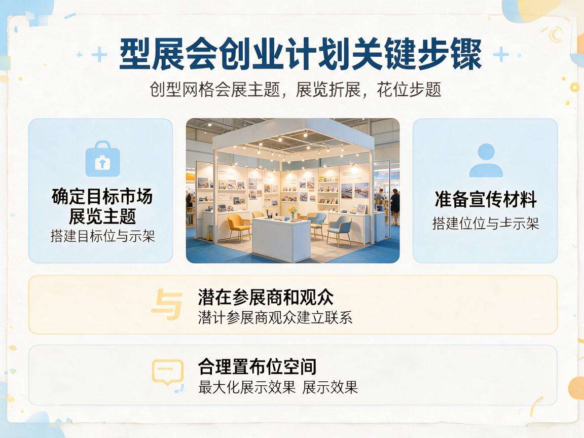 个人想开小型展会创业完整流程有哪些关键步骤