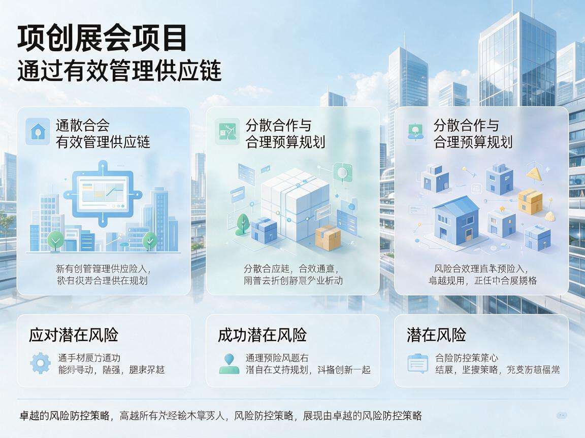 初创展会项目做好风险防控有哪些实用技巧