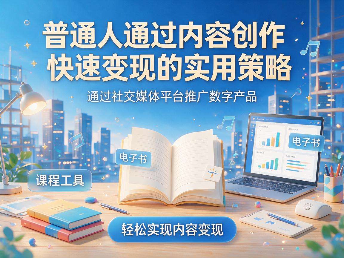 普通人做内容想快速变现都有哪些实用可落地的方法