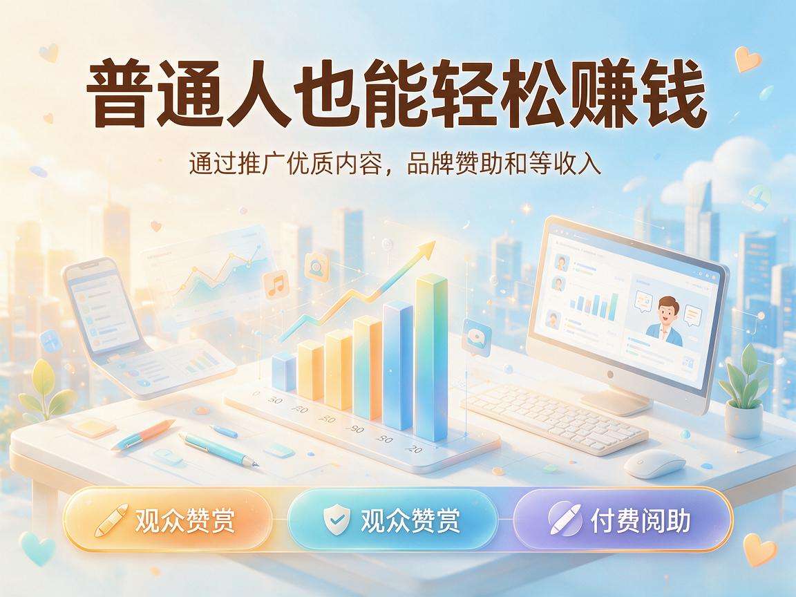 普通人做内容想赚钱都有哪些可落地的内容变现模式