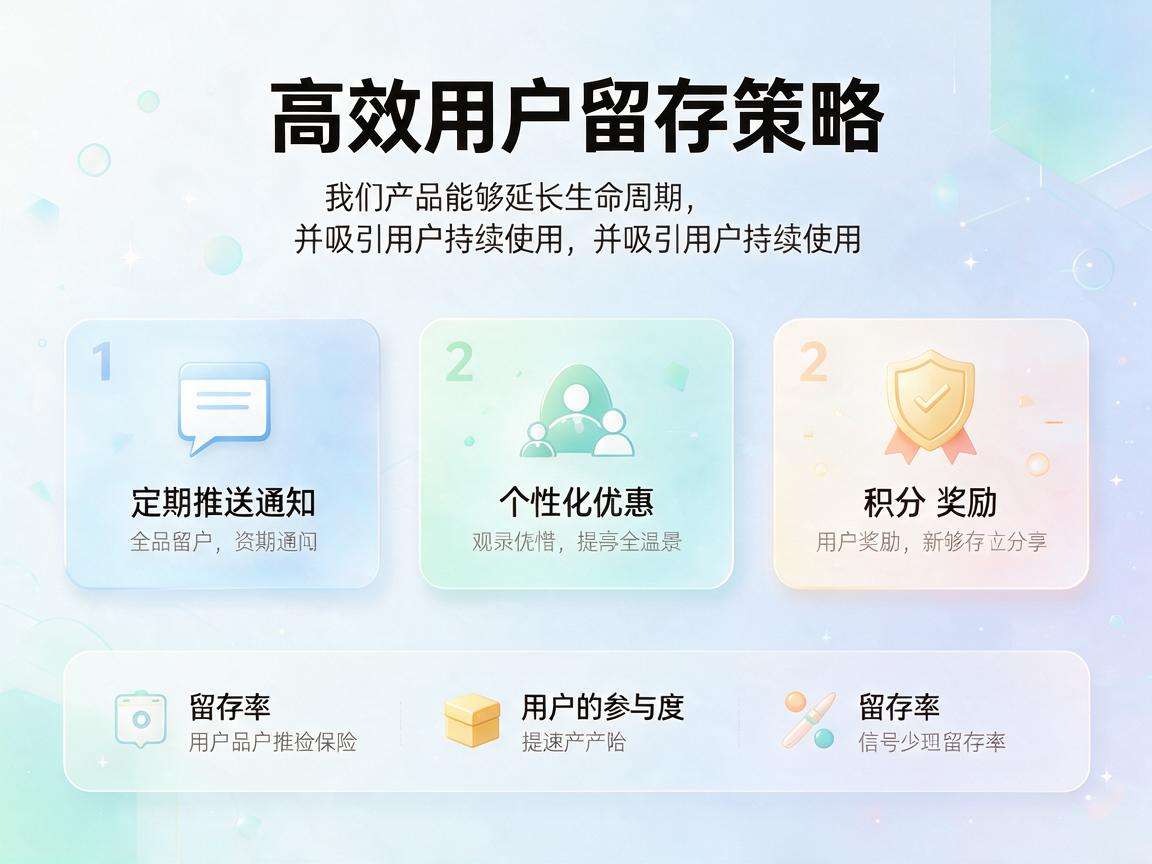 怎么制定高效用户留存策略才能真正拉长产品生命周期