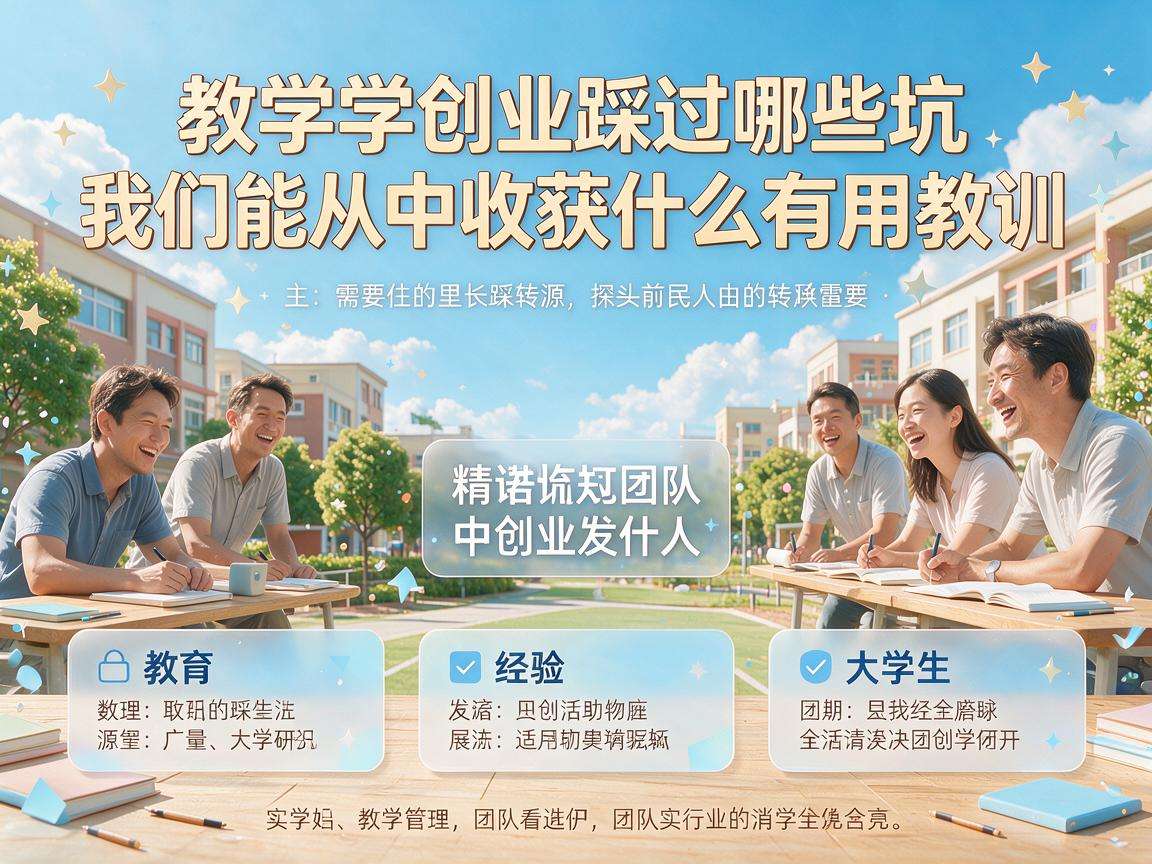 大学生创业踩过哪些坑我们能从中收获什么有用教训