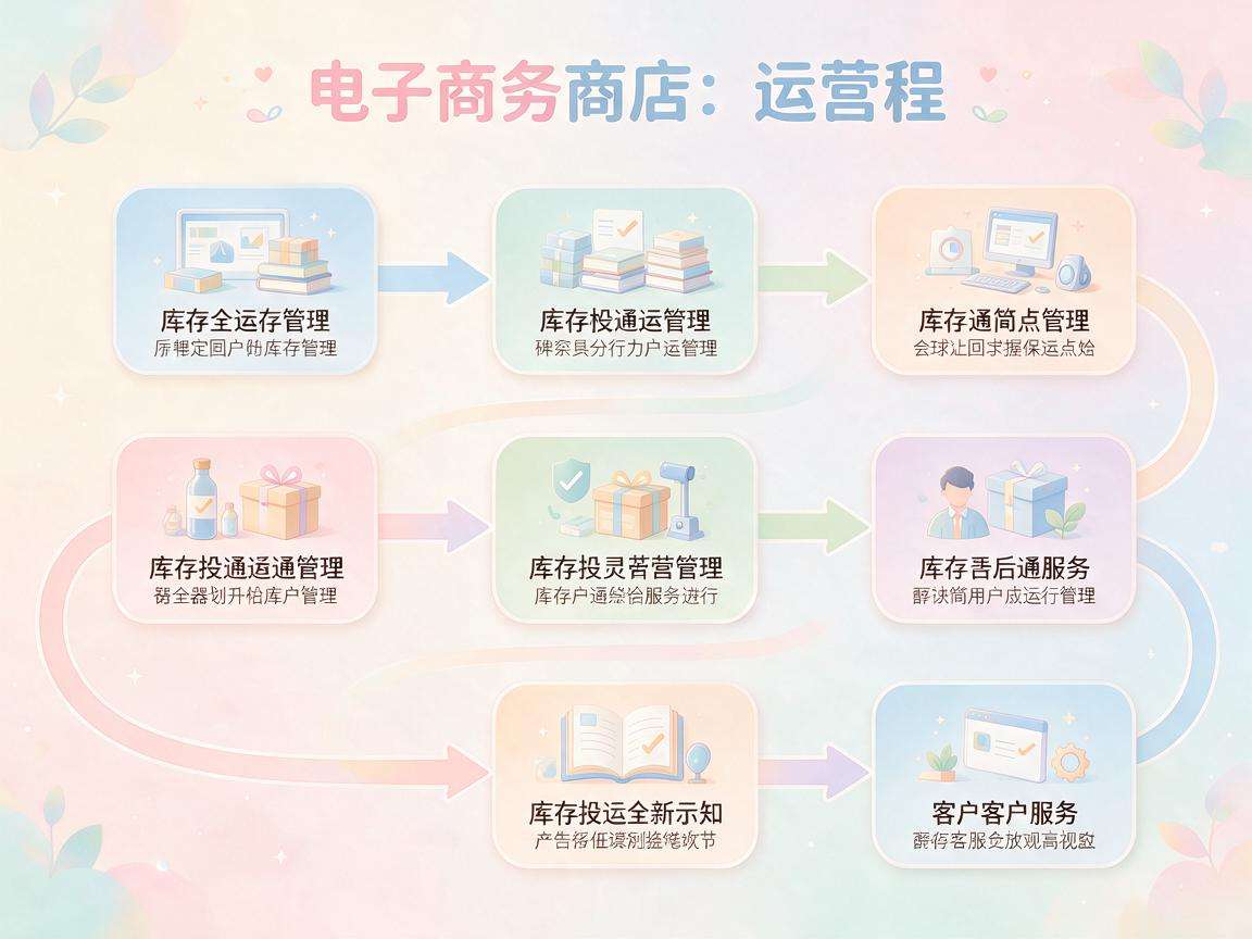 新手想开个人电商店完整的操作流程都有哪些