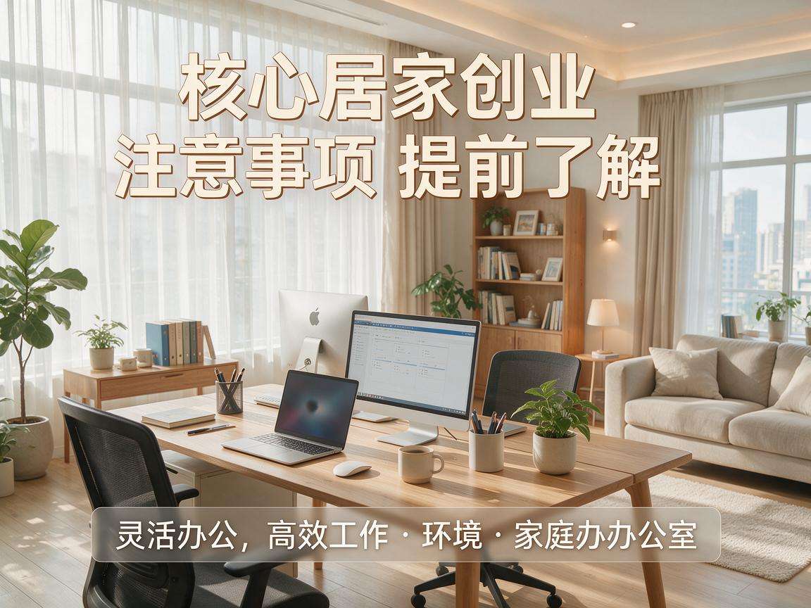 想要开启居家创业有哪些核心注意事项要提前了解