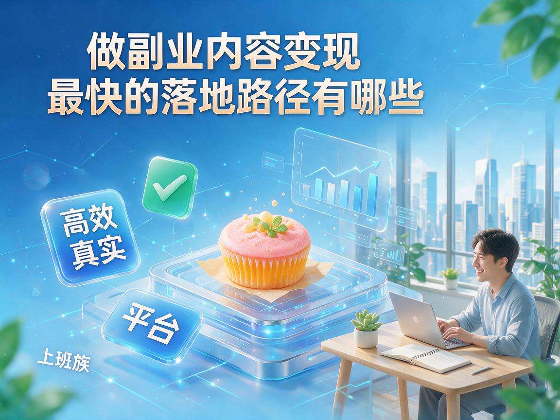 普通人做副业内容变现最快的落地路径有哪些