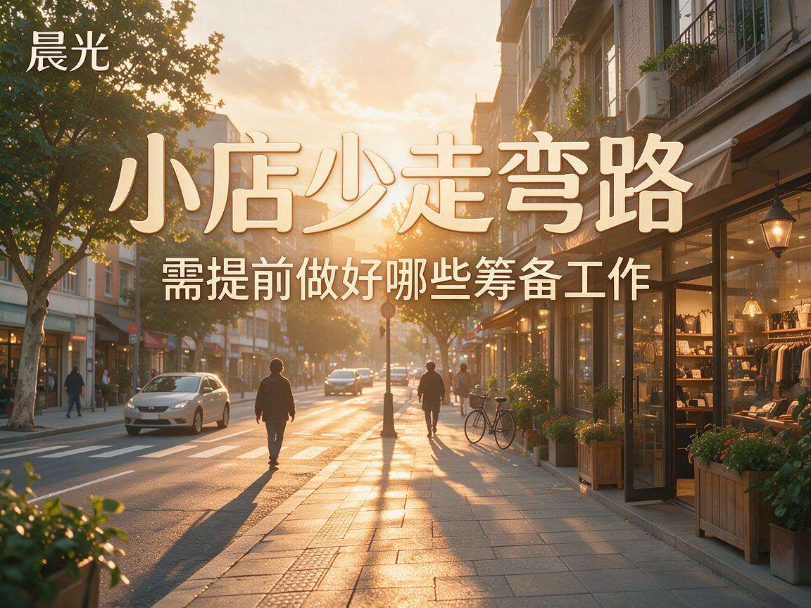 开小店少走弯路需提前做好哪些筹备工作