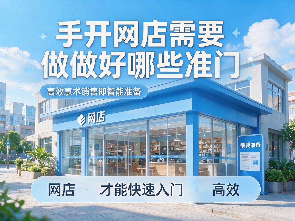 新手开网店需要做好哪些准备才能快速入门